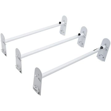 Minibus roof ladder bracket, alloy steel, adjustable 40-75 inches