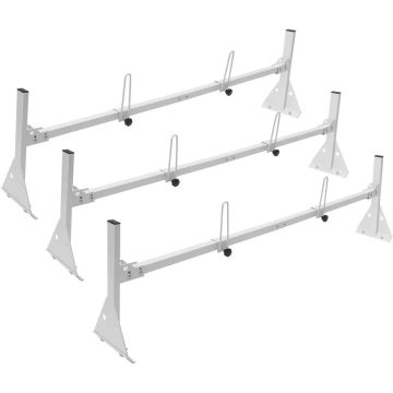 Minibus roof ladder holder, alloy steel, 340 kg load capacity
