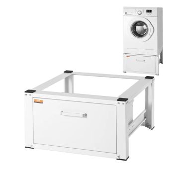 Podstawa pod pralkę 686x366 mm, uniwersalna z szufladą, udźwig 299 kg