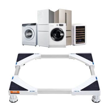 Adjustable universal mini fridge and washing machine stand 414-691 mm