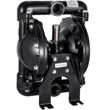 Pneumatic Double Diaphragm Aluminum Pump, 1 Inch, 35 GPM, 120 PSI