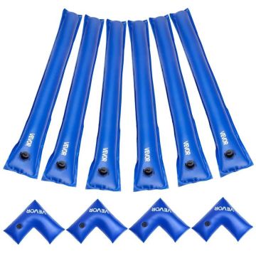 Pool cover water bag set, PVC, 6 pcs., 2400 mm