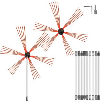 Chimney sweep kit 1005.8 cm with soot filter