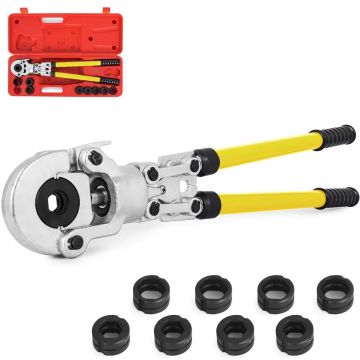 Copper pipe crimping tool for plumbing work 12-32 mm