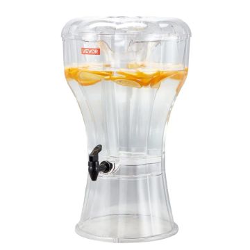 Beverage dispenser 13 L with non-drip tap, plastic