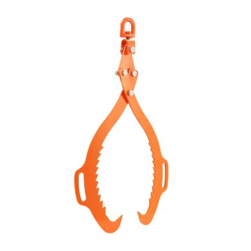 32-inch steel log lifting grapple, 1543 lb lifting capacity