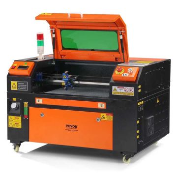 50W CO2 laser engraving and cutting machine, 30x51 cm, for wood and acrylic