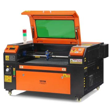 60 W CO2 laser engraving and cutting machine, 41x61 cm, 500 mm/s