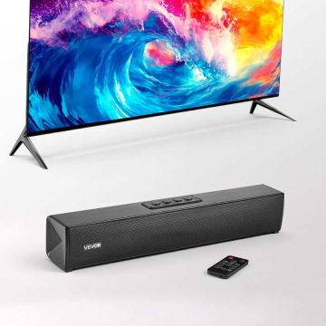 Soundbar 2.0-kanałowy, 450 mm, Bluetooth, 80 W, do TV i komputera