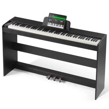 Digital weighted piano, 88 keys, bluetooth, USB, MIDI