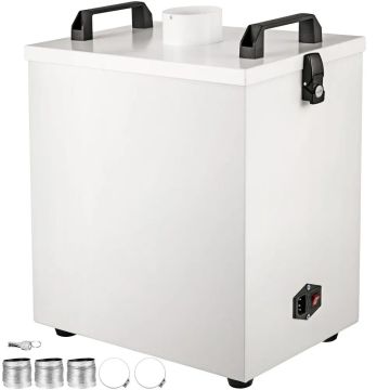 Przenośny wyciąg dymu 80W, oczyszczacz powietrza 180 m³/h, 220V, wydajność 99,97%
