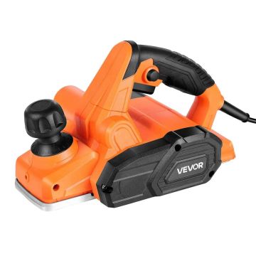 Electric hand planer 82 mm, 650 W, adjustable cutting depth