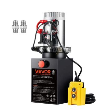 Pompa hydrauliczna 12 V do przyczepy wywrotki, 10 l, 3200 PSI