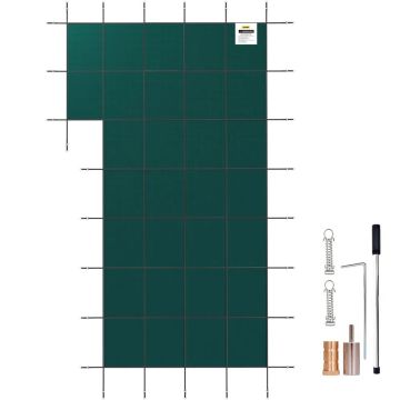 Przykrycie na zimę do basenu naziemnego, 18x34 stopy, siatka PP