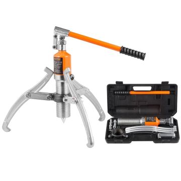 Hydrauliczny ściągacz łożysk i przekładni, 15 ton, 2-3 szczęki, pionowy/poziomy, 30,5 cm