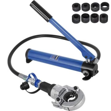 Hydraulic crimping pliers for pipes 16-32 mm, manual pressing tool PEX