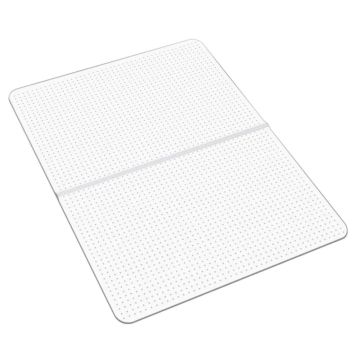 Podkładka plastikowa pod krzesło do biura domowego, 91,5x122,5 cm, prostokątna