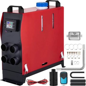 Diesel 12V 5000W air heater with LCD and remote control