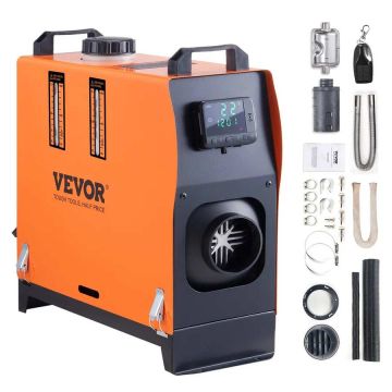 Diesel air heater 12 V 8 kW with LCD and remote control for car