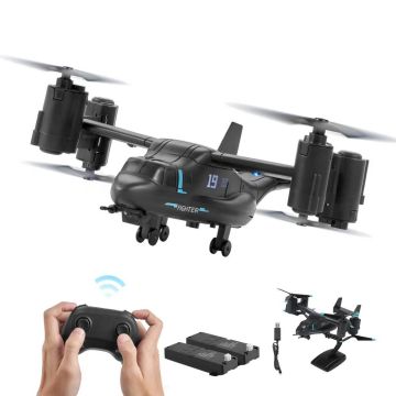 Helikopter RC 2,4 GHz z żyroskopem i oświetleniem, 4 kanały dla dzieci od 8 lat