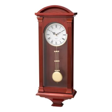 Grandfather pendulum clock, 26.7 inches, quartz movement