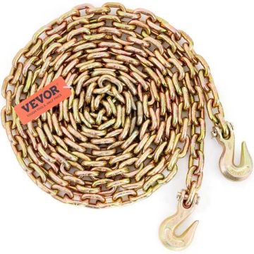 Łańcuch transportowy G80 3220 kg, 0,95x6,1 m, ocynkowany, z hakami
