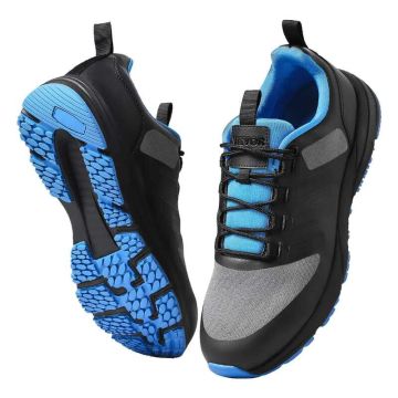 Buty sportowe do treningu krzyżowego, czarne, UK 10, szerokie, sznurowane