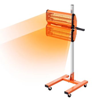 Automatyczna lampa utwardzająca na podczerwień, 2200 W, z uchwytem, ​​do suszarki do farb