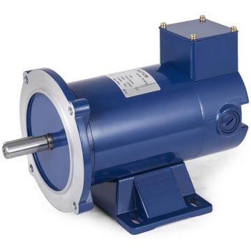 DC motor 1/2 HP, 90 V, 1750 rpm.