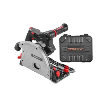 Cordless brushless track saw, 140 mm blade, 52 mm depth, for wood and metal, without battery