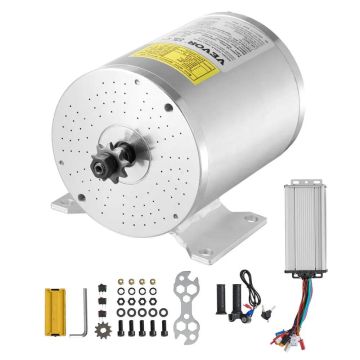 2000 W 48 V electric brushless DC motor 4300 rpm.