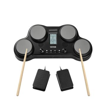 Electric tabletop drum kit, 163 sounds, MIDI, 4 pads