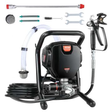 Electric airless paint sprayer, 750W, 3000 PSI