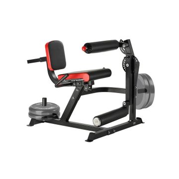 Leg extension and curl machine, 700 lb. capacity, adjustable bench