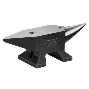 Cast steel single horn anvil, 10 kg, blacksmith tool