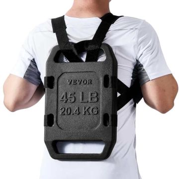 Cast iron dumbbells with hood, 45 pounds, for fitness