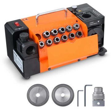 MR-13B drill sharpener with 11 bushings, 3-13 mm drill grinder