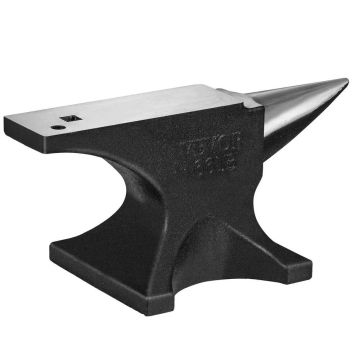 Single horn cast steel anvil, 29.9 kg, blacksmith tool