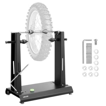 Motorcycle and bicycle wheel balancing stand, 40 kg, 889 mm