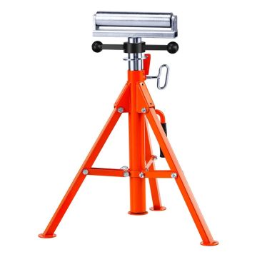 Stojak rolkowy stalowy składany do rur i płyt, 700-1320 mm, nośność 1134 kg
