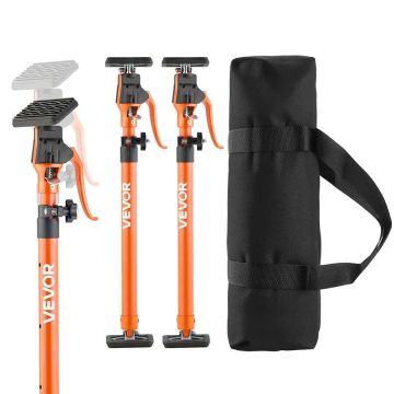 Telescopic steel cabinet support rods, 64.5–115 cm, 2 pcs.