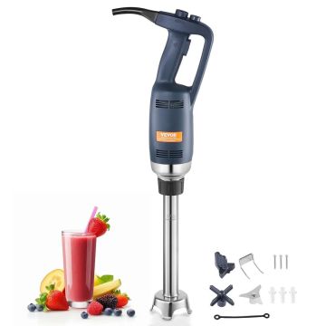 Commercial immersion blender, 350W, 12 inch, stainless steel