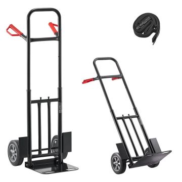 Hand truck 272 kg with wheels and telescopic handle