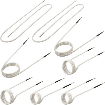 Induction heater coil set (8 pcs), magnetic screw removal tool
