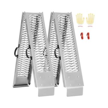 Steel loading ramps, 1000 lbs, 2 pcs., universal strength