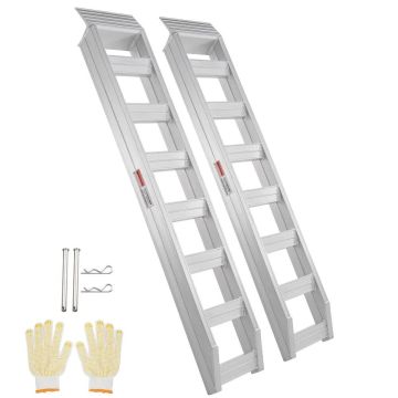 Aluminum Loading Ramps 72" x 15", 2 pcs., 8810 lb capacity