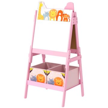 Children's double-sided board Aiyaplay 49x53.5x113cm., various colors