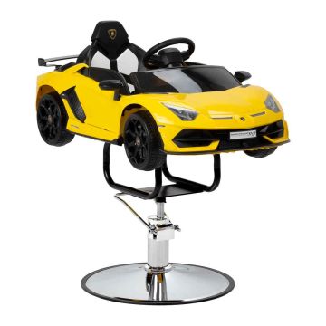 Children's barber chair Gabbiano Lamborgini, Yellow