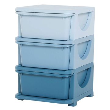 Children's cabinet Homcom 37x37x56.5cm., blue