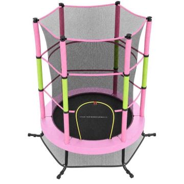 Trampolina dziecięca SONGMICS z siatką zabezpieczającą, Ø 174 × 189 cm